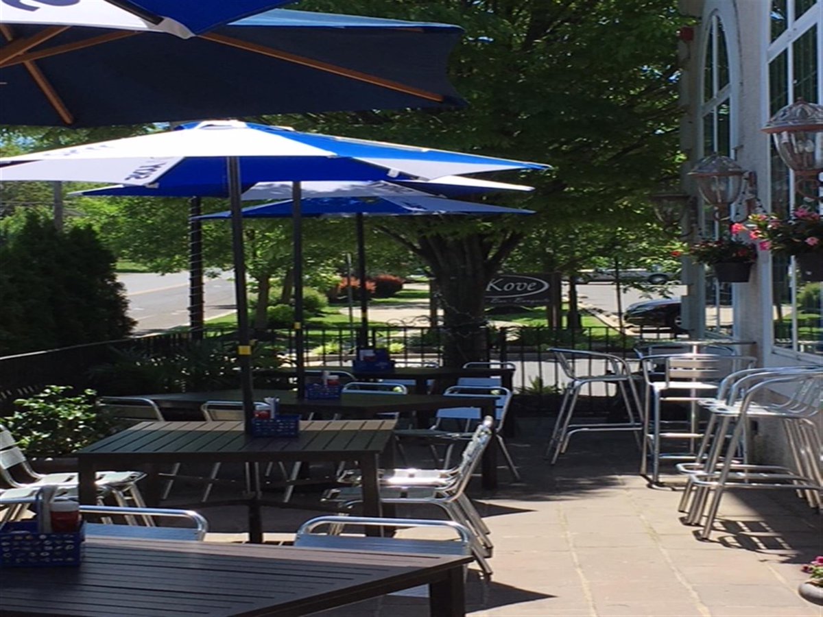 KoveRestaurant's tweet photo. Our Patio is open and calling you here ☀️😎

.
💻🖱 https://t.co/KSzTNwVs5Q
    
#TheKove #EatLocal #Audubon #NewJersey #Restaurant https://t.co/IXb5m2hTmw