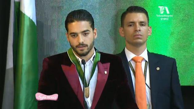 Alegandro007's tweet photo. Si señores, confirman la posesión de Maluma como nuevo alcalde encargado de la ciudad de Medellín.

Un aplauso para el pretty boy. https://t.co/JmNg4ThtZh