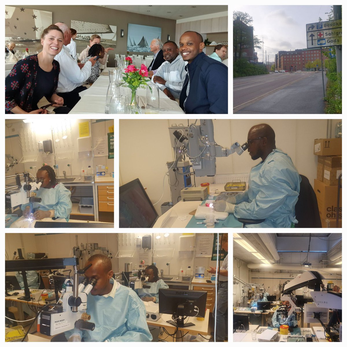 Fostino21's tweet photo. Visiting #plasticsurgerydepartment @sahlgrenska.Building sustainable programs via partnerships. #Thepowerofcollaboration.Plastic surg residents @RwandaHealth attending #Microsurgerycourse . Thank you @sahlgrenska @operationsmile @SassuPaolo @Uni_Rwanda @OpSmileSverige @RwandaHRH https://t.co/R2nWODTlZy