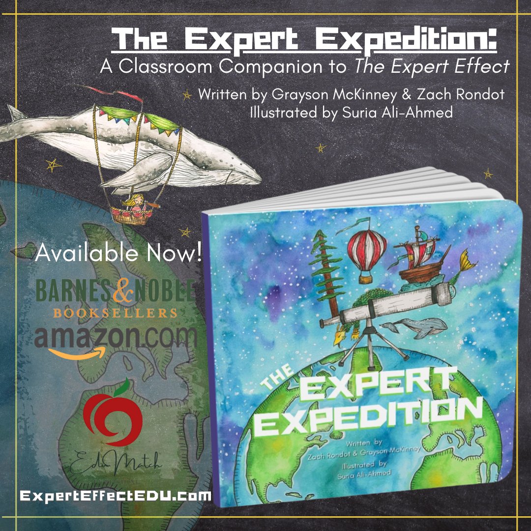 Connect Your Students to the World with THE EXPERT EXPEDITION! 🐋🔭🌍

Check out this blog post about the next picture book you'll want to add to your classroom library...Written by <a href="/MrRondot/">Zach Rondot</a> and <a href="/GMcKinney2/">Grayson McKinney, Ed.S</a>, illustrated by <a href="/saliahmed09/">Suria Ali-Ahmed</a> via <a href="/EdumatchBooks/">EduMatch Publishing</a>

experteffectedu.com/post/connect-y…