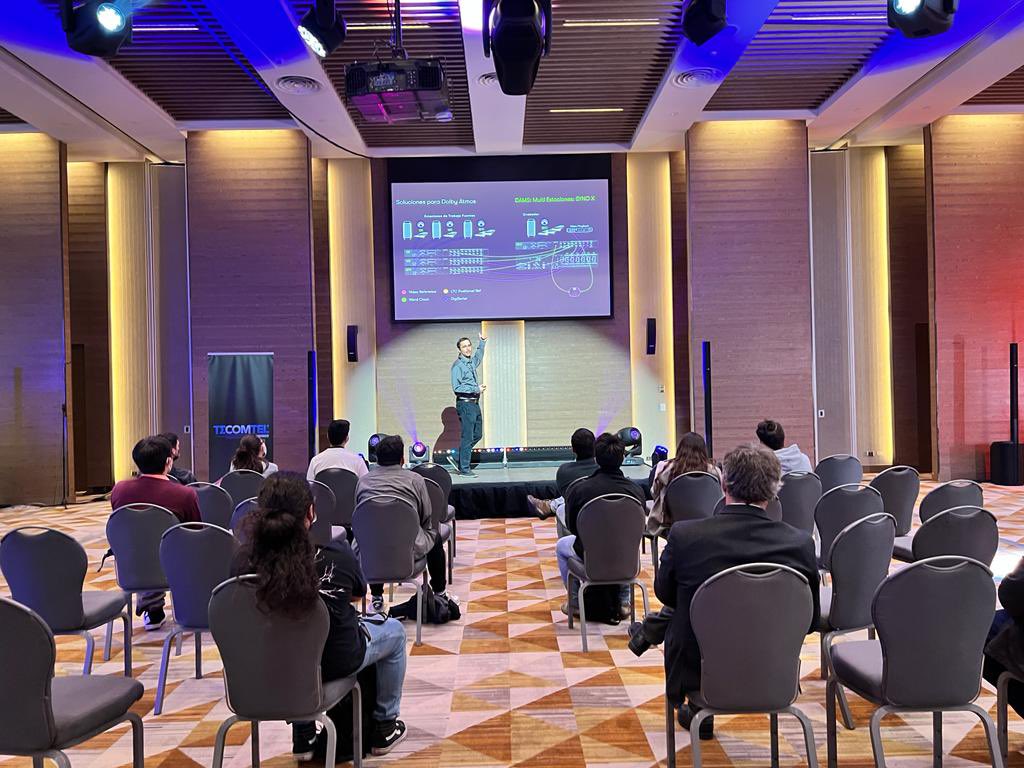secuoyalatam's tweet photo. Desde ayer se realiza en Santiago el Congreso #Tecomtel 2022, el encuentro más importante de la industria #audiovisual en #Chile.
Nuestros colaboradores @silviabergon, @joseignaciosoto, @_villalobos_ e Ignacio Carreño, participaron activamente en este evento.
@tecomtelchile https://t.co/bKPWmgKXE0