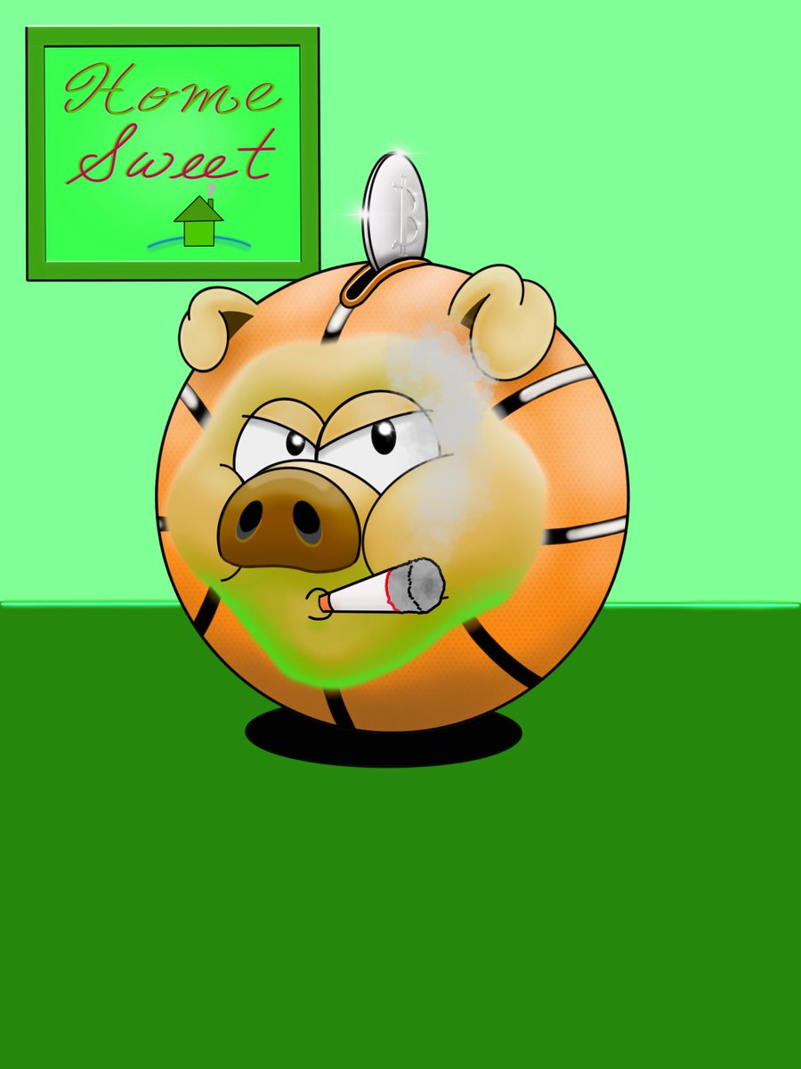 Ballin Smokin' BallHogger is there for those breaks you need in between the quarters. Smoke break?

#nft #nftart #nfts #nftcommunity #ballin #balling #ballintokensociety #bts #btsart #btsartwork #nftartist #nftcollector #nftcollectibles #nftcollection #crypto #cryptoart #opensea