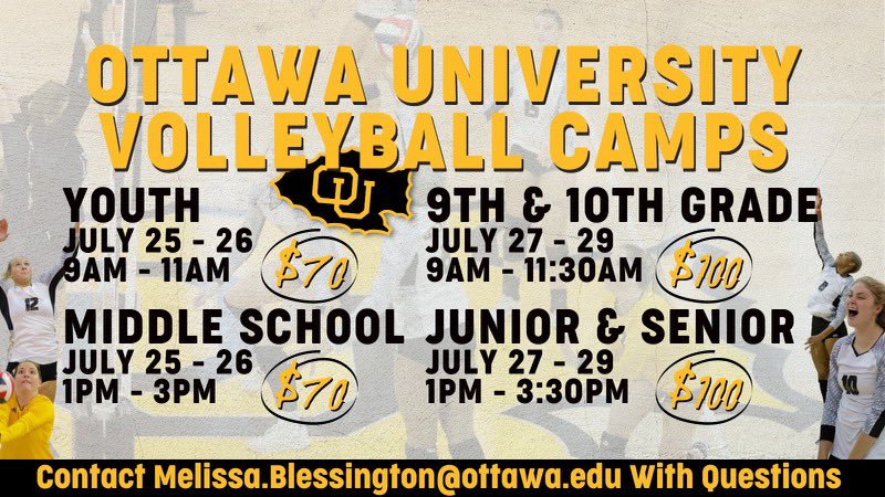 ‼️Summer Volleyball Camp‼️

Click on link to sign up and see graphic for details ⬇️⬇️

docs.google.com/forms/d/e/1FAI…

<a href="/BravesAthletics/">Braves Athletics</a>