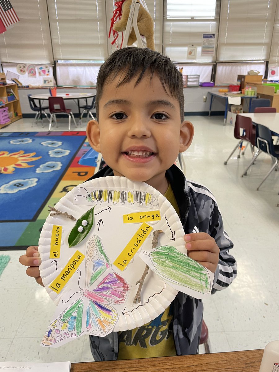 Ginmarie Mabry (@maestramabry) on Twitter photo Butterfly life cycle talk and craft. #prek #bilingual <a href="/CuringtonElem/">Curington Elementary School</a> <a href="/BoerneISD/">Boerne ISD</a> Butterfly life cycle talk and craft. #prek #bilingual <a href="/CuringtonElem/">Curington Elementary School</a> <a href="/BoerneISD/">Boerne ISD</a>