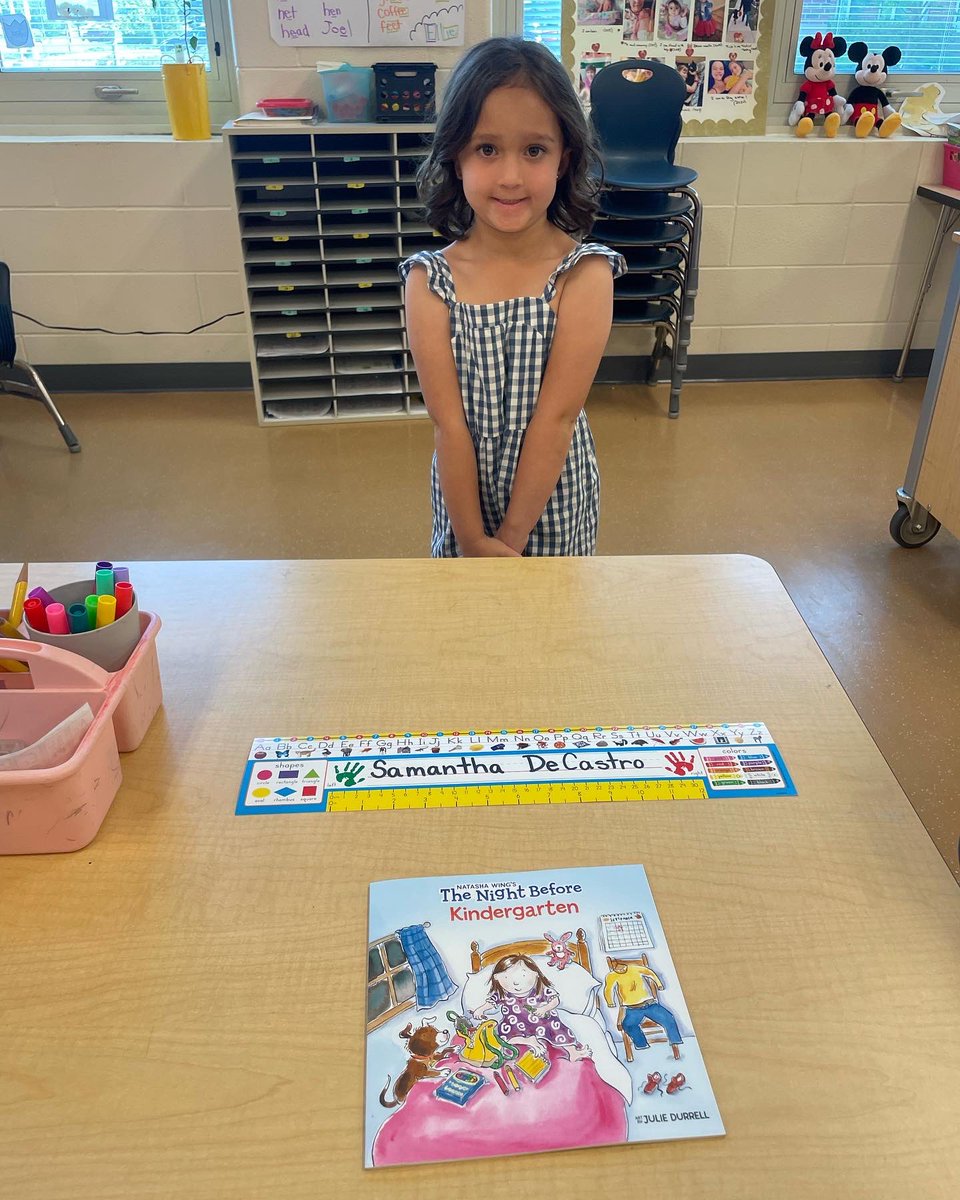 And somehow we’re already at Kindergarten Open House. Parents - when does time start to slow down!?😭🍎🥰  <a href="/SWCSD/">South Western City Schools</a>