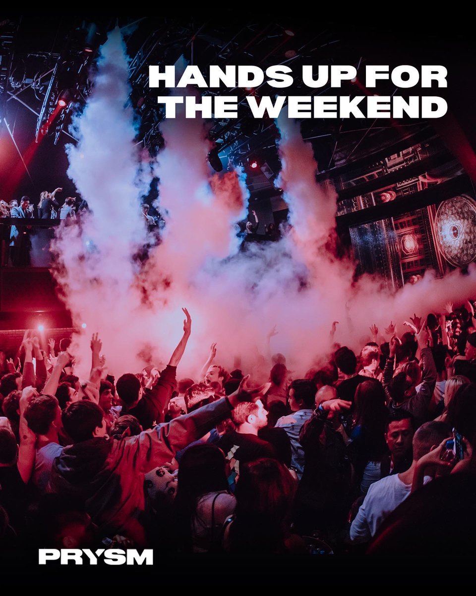 Happy halfway to the weekend!🚀 
We got you covered with your party plans🔥
5.13 <a href="/CAMGIRLx/">STAN CAM GIRL</a> with special guest <a href="/TresMortimer/">Très Mortimer</a> 
5.14 <a href="/BleuClairMusic/">𝐁𝐥𝐞𝐮 𝐂𝐥𝐚𝐢𝐫</a> 
5.15 Sundown Sundaze with Trifecta Records 
5.16 Industry Mondays with <a href="/Treblemonsters/">Treblemonsters</a> 
🎟 → prysmchicago.com