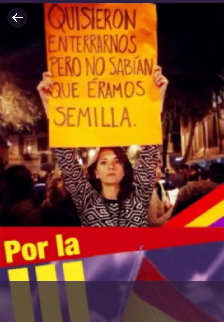PilarPalomoMuo1's tweet photo. ¡Vamos a por la
III REPÚBLICA! ♥️💛💜
#VotaLaRepública 
14-M ✊✊ https://t.co/rLA52klgRL