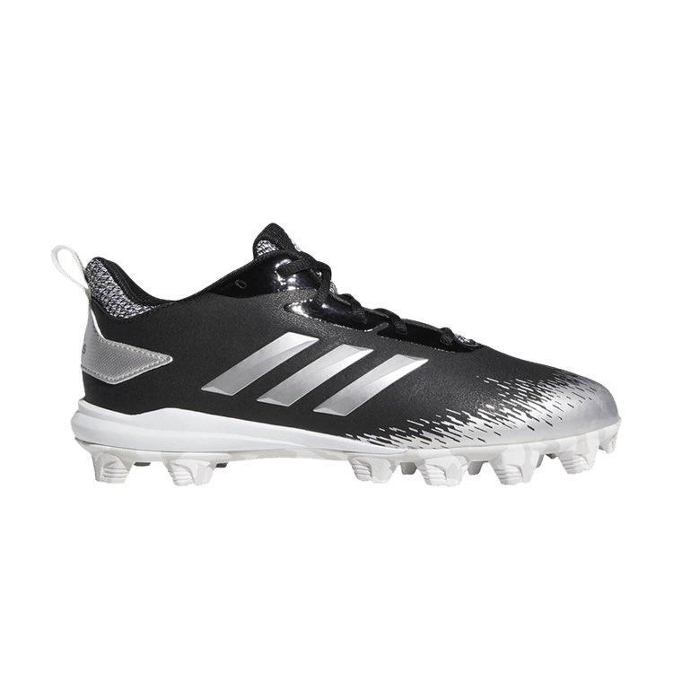 Blakeheggiepro's tweet photo. Check out the Adizero Afterburner 5 MD 'Black Silver Metallic' on GOAT https://t.co/sYozyiloaS https://t.co/VF66VAYTNM