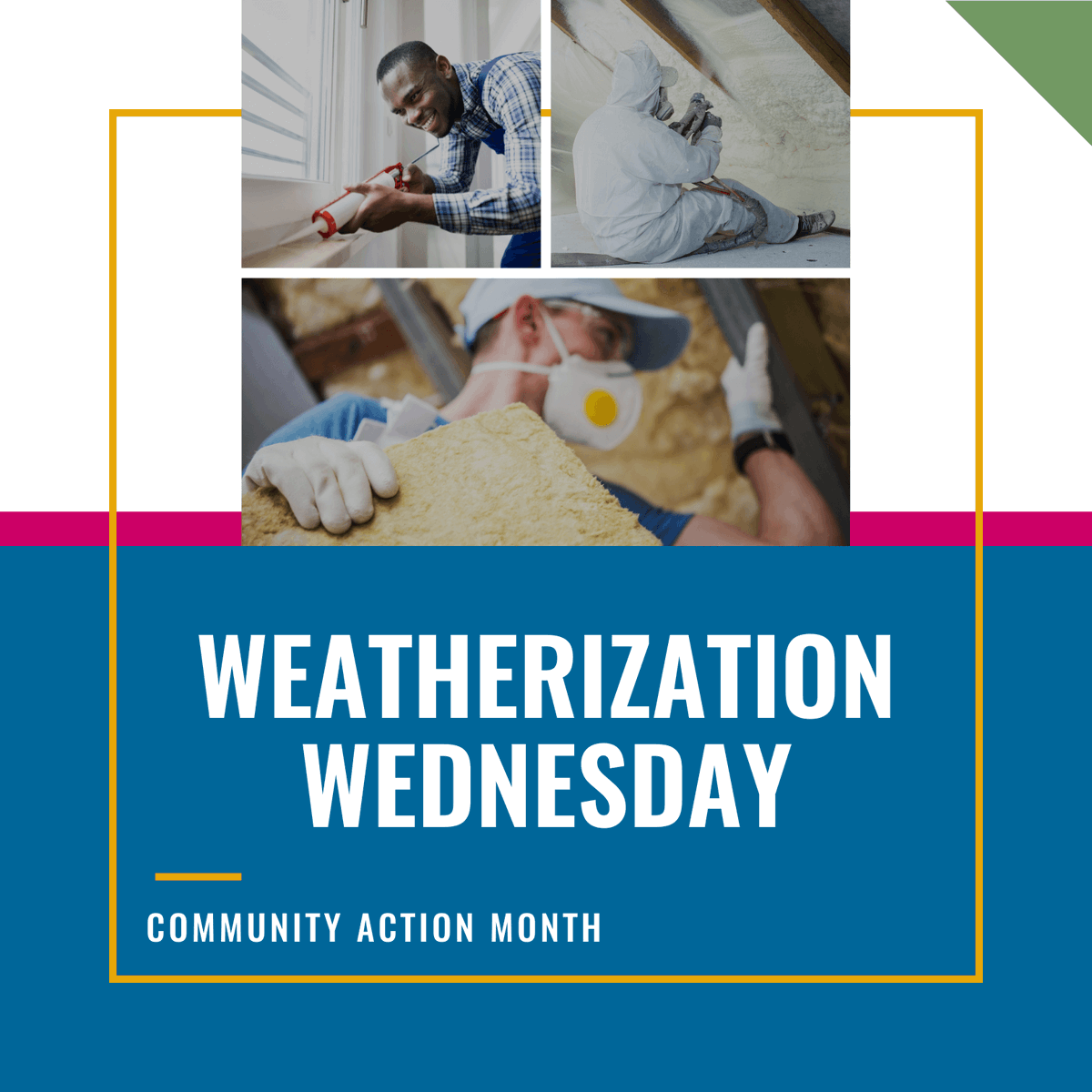SoutheasternCAA's tweet photo. Across the country, more than 500 #CommunityAction Agencies operate a #Weatherization Assistance Program – helping families save money on utilities by making homes more energy efficient.
#WeatherizationWednesday #CommunityActionWorks #SEACAA https://t.co/tcKnYJNtsL