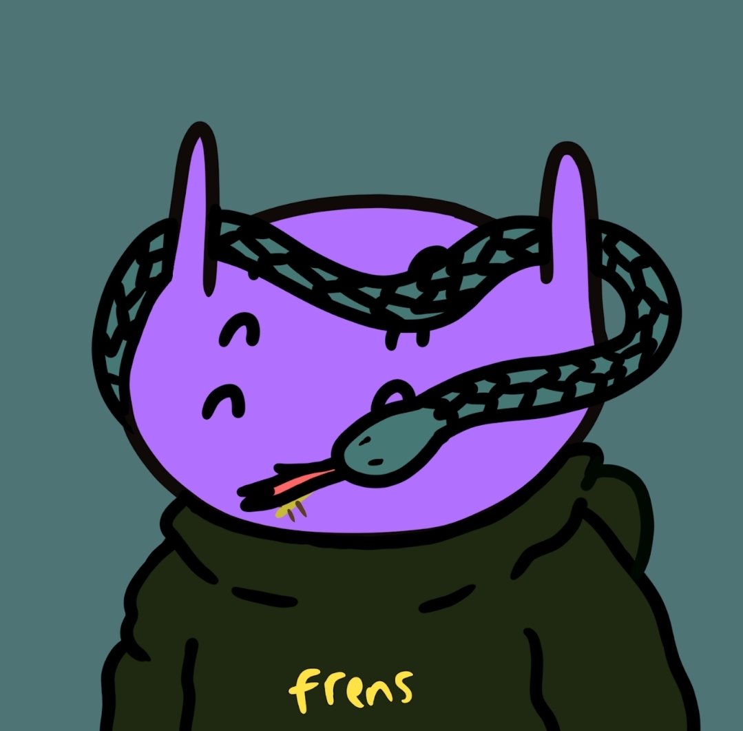 OGRE_3D's tweet photo. My day 1 goal coming into this space was to join the OG @alienfrens. Today I did it. Great art @_masoncrowe and thanks for the encouragement @SeanOhio_  so pumped to get a hoodie and a snek https://t.co/RsnvJQo32l