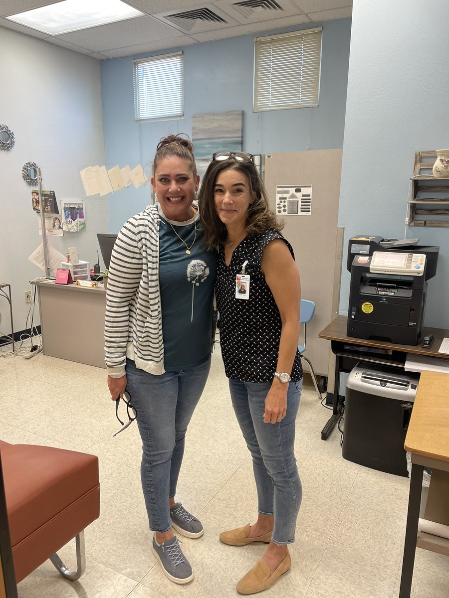 AHAHSprincipal's tweet image. Nurses day!! Shout out to our Nurse Michelle Treme and assistant Jill Delmar.  Thank you for keeping our campus safe and kids healthy!  #NursesWeek #Taftstaff #onlock