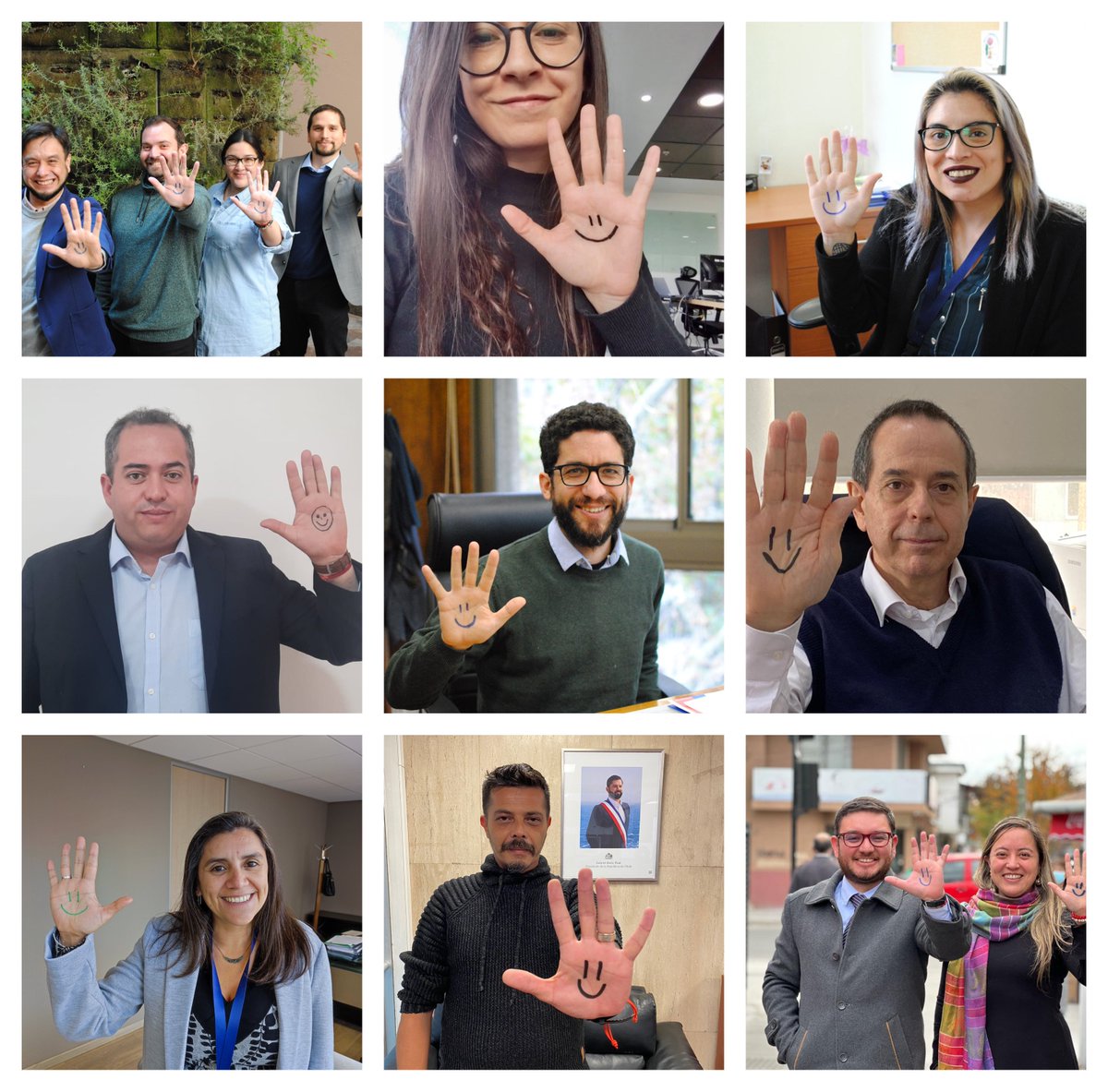 OITconosur's tweet photo. 👏🏾👏🏾👏🏾¡¡¡Muchas gracias a quienes desde #Chile 🇨🇱 ya se están sumando al desafío!

Tú también puedes participar en la iniciativa #RaiseYourHandForKids en ruta hacia la 5ª Conferencia Mundial sobre Erradicación del Trabajo Infantil que comienza el domingo.

https://t.co/WSR6XYERGn https://t.co/9SFHzdksII