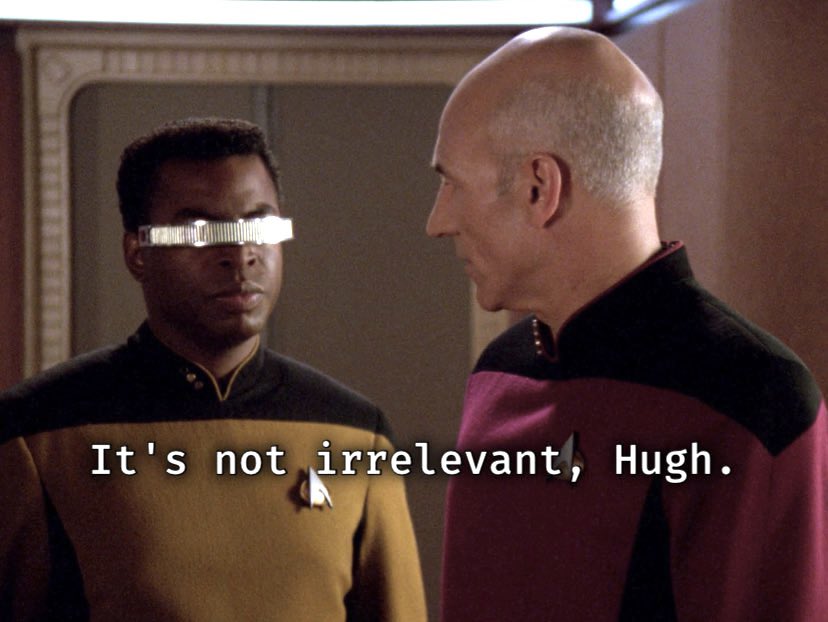 dailylaforge's tweet photo. 5.23 ⋆ i, borg https://t.co/g0SpMYFqOc