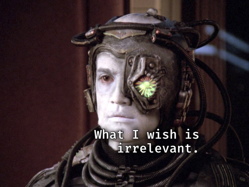 dailylaforge's tweet photo. 5.23 ⋆ i, borg https://t.co/g0SpMYFqOc