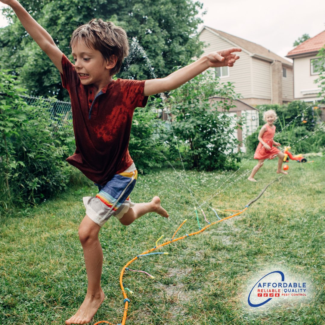 School is almost out! Protect your kiddos from annoying bug bites by getting your lawn sprayed for ants, mosquitos, and other pests!