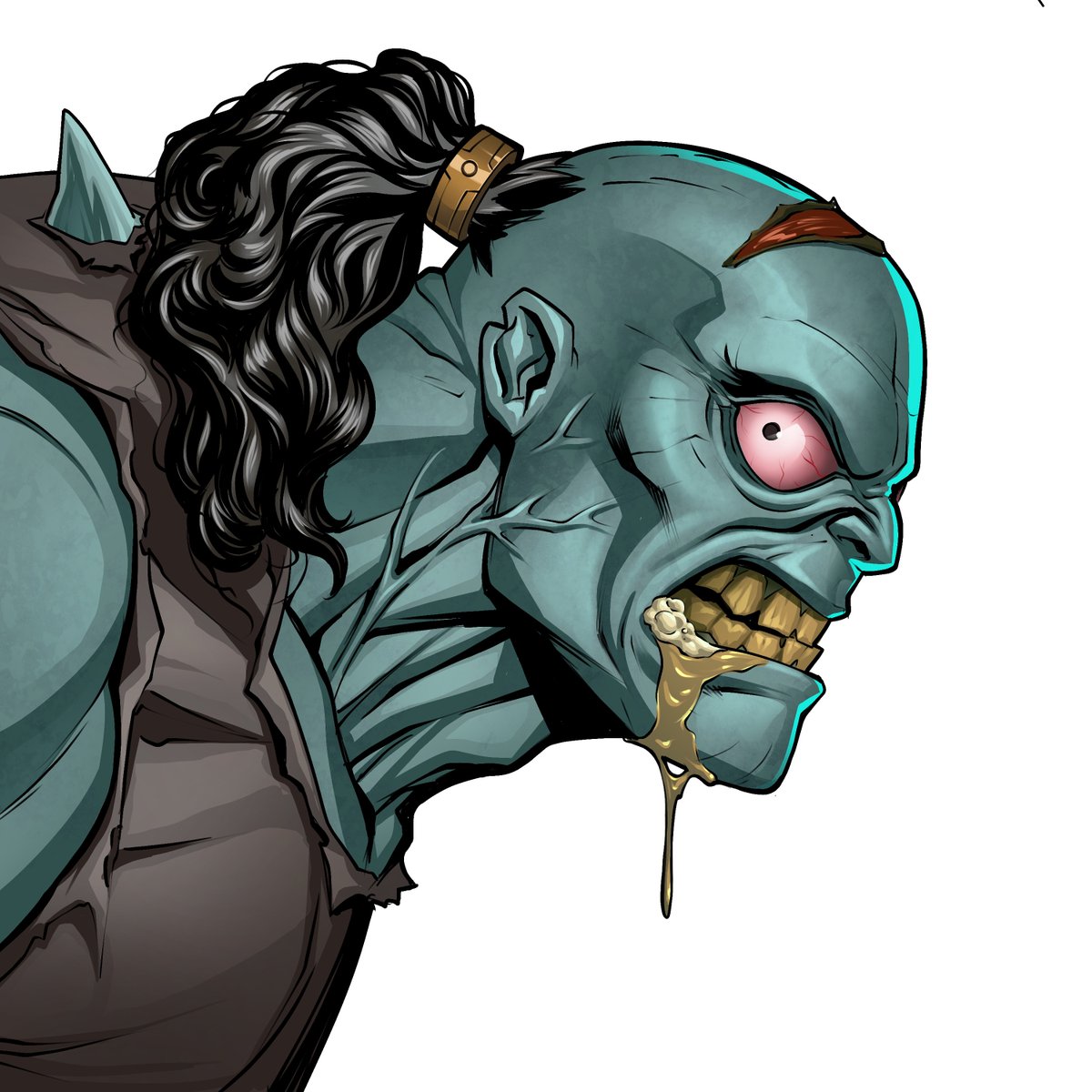 Name: Kev
Motto: More than just a pretty face
Bio: As angry as he is stupid, Kev will do anything for the highest bidder. He's your worst nightmare, wrapped in apocalyptic fury.