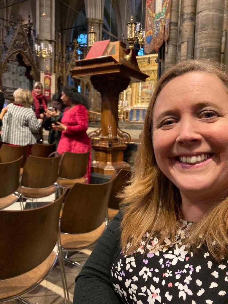 Celebrating Florence nightingale life at Westminster Abbey 
Feeling very privileged to have been chosen to represent BCUHB team surgery.  @ellie_kite <a href="/gilly2106/">gill hunter</a>
