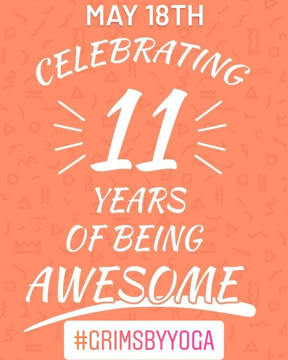 One week from today we celebrate 11 years! 
Look for special offers and free classes next week!
🎂🥂