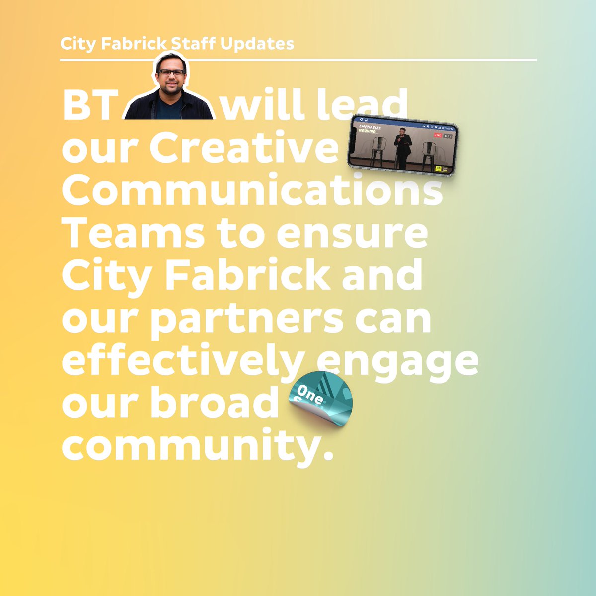 CityFabrick's tweet image. We are excited to share the promotions of our studio directors! 🎉
#promotion #growth #careergoals #longbeach