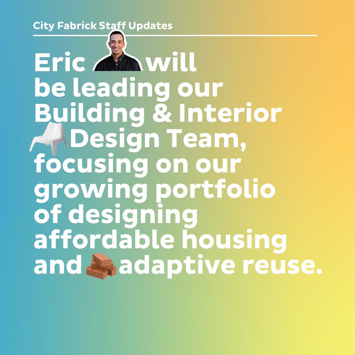 CityFabrick's tweet image. We are excited to share the promotions of our studio directors! 🎉
#promotion #growth #careergoals #longbeach