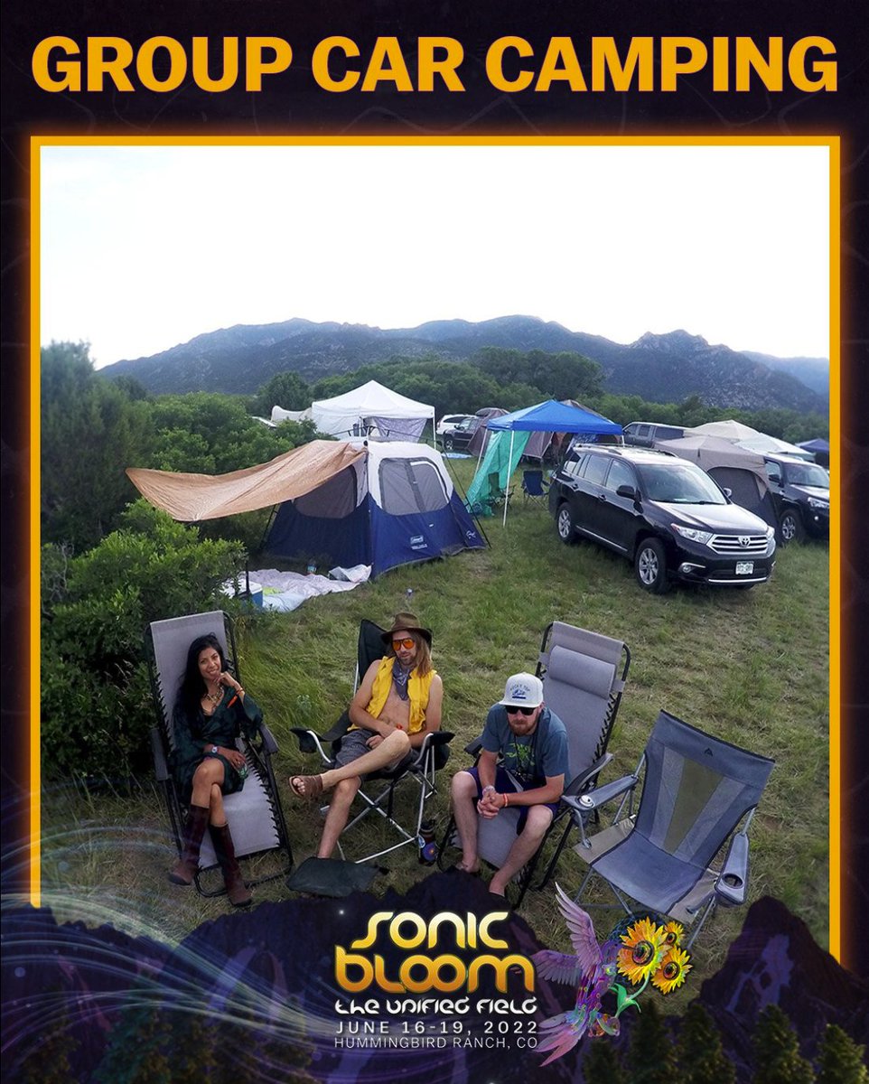 codylbgrant's tweet photo. Car camping and reserved group camping @SONIC_BLOOM is filling-up quick! Get them while they're hot 🔥

( @Blackspy_promo ) https://t.co/me9L3wqaTh