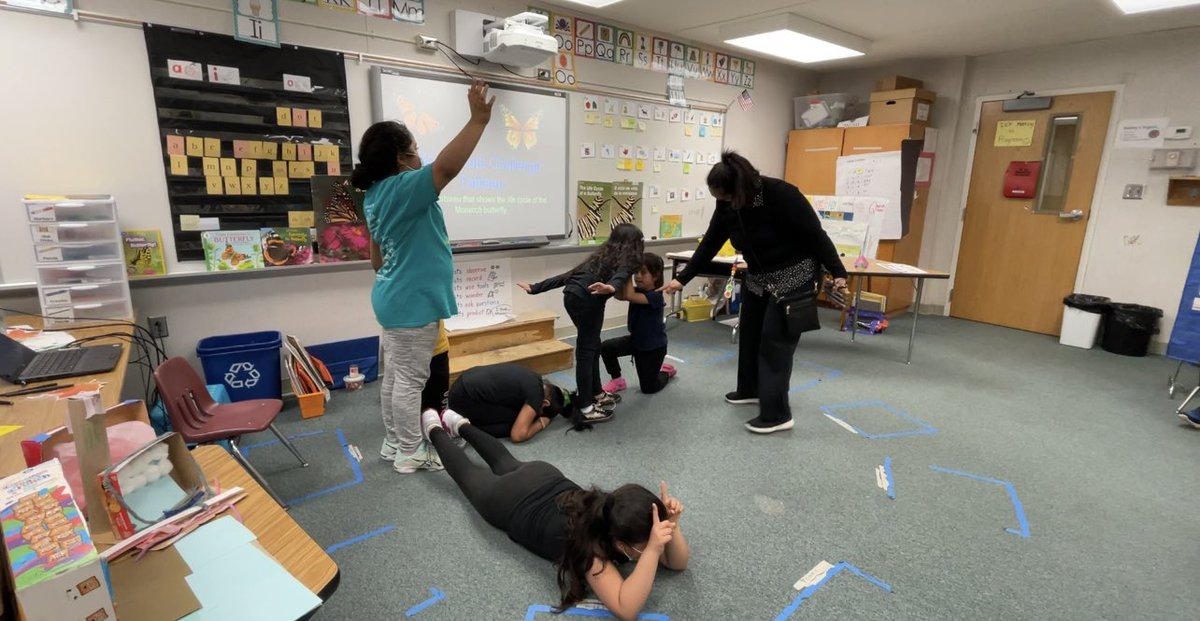 🎭Arts in Action <a href="/CETAatKC/">CETA</a> 

1&amp;2➡️ PK Life Cycle Tableau
3 ➡️ Kinder Cooperation Challenge
4➡️ 2nd Grade Butterfly Life Cycle 

<a href="/Ms_Rinaldi/">Kate Rinaldi</a> <a href="/iobando/">Clase de Sra. Obando (She/her)</a> <a href="/mrswinnermusic/">Rebecca Winner</a> <a href="/CCgiaco3/"></a> <a href="/BaileysES_FCPS/">Bailey's Elementary School for the Arts & Sciences</a> #WeAreBaileys