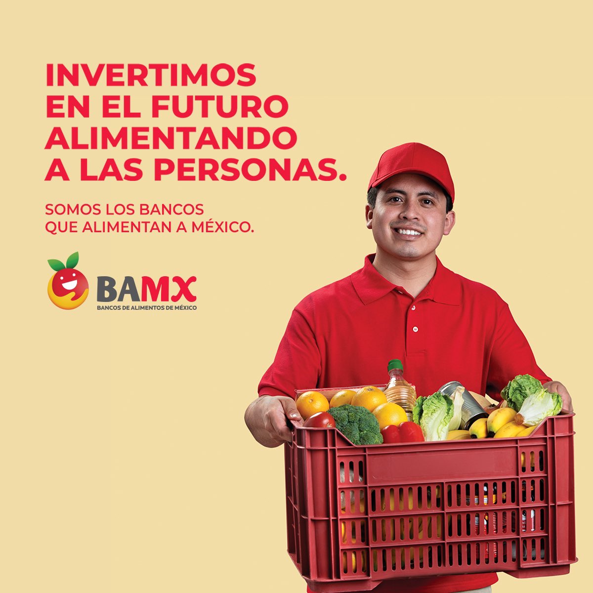 ¡Que la buena alimentación se refleje en nuestro rendimiento y felicidad! El futuro está 
en las manos de personas llenas de sueños y metas, comencemos por darles una 
alimentación digna. ¡Somos los bancos que alimentan a México! #AlimentamosaMexico 
#RedBAMXalimenta
