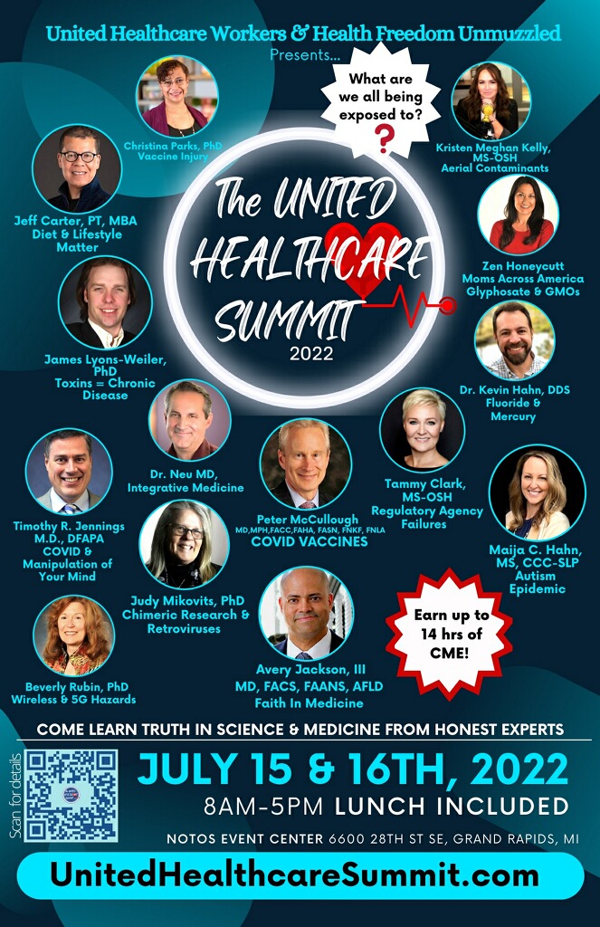 RestoreFreedomK's tweet photo. Have you heard about the United Healthcare Summit ~ 2022?
Don’t miss this opportunity!
For more details, go to: https://t.co/d3zWwIg3Re
#RestoreFreedom #MoreFreedomLessGovernment #UnitedHealthcareSummit #StayInformed #KnowledgeISPower #TruthMatters #EducateYourself https://t.co/t7iYNoCmFD