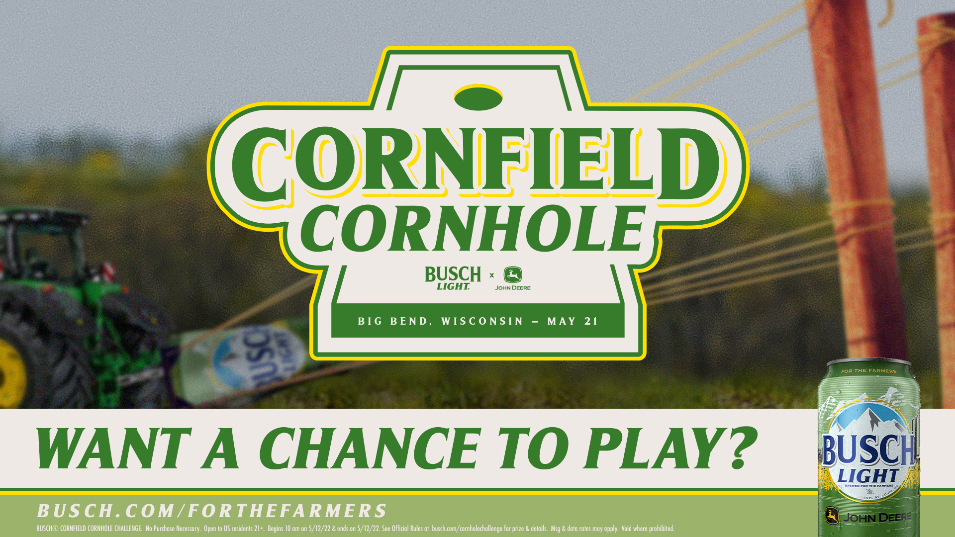 Busch Beer on X: 🌽 Calling all Cornholers!🌽 Imagine you and a