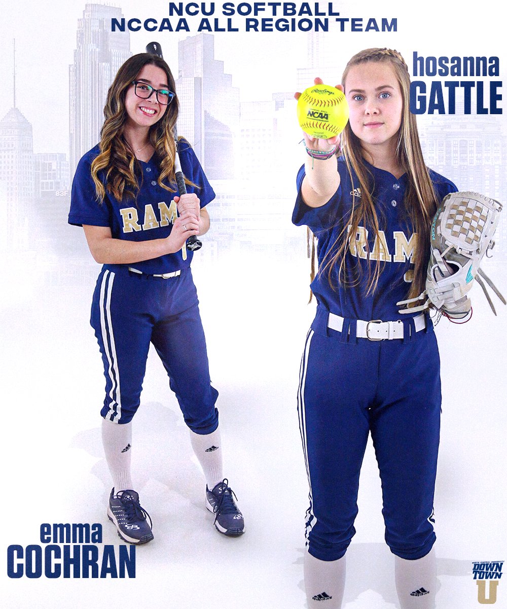 ncurams's tweet photo. Shoutout to Hosanna Gattle and Emma Cochran who earned their spot on the NCCAA All-Regional Team for the North Central Region!
#DOWNTOWNU https://t.co/FFK9DgohVD