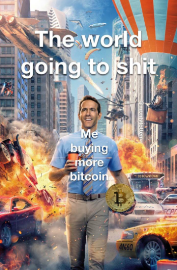 SwanBitcoin's tweet photo. #Bitcoin Meme of the Day: https://t.co/RXTCs5MQ1c