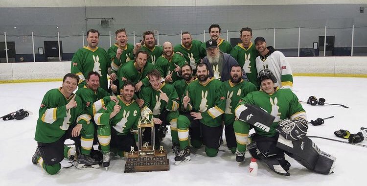ThePillies's tweet photo. Oh, hi. We’ve been quiet for a while on the ol’ bird app. But a lot happened this season, including US WINNING THE DIV 6 CHAMPIONSHIP!!! https://t.co/5FwF2pkoGi