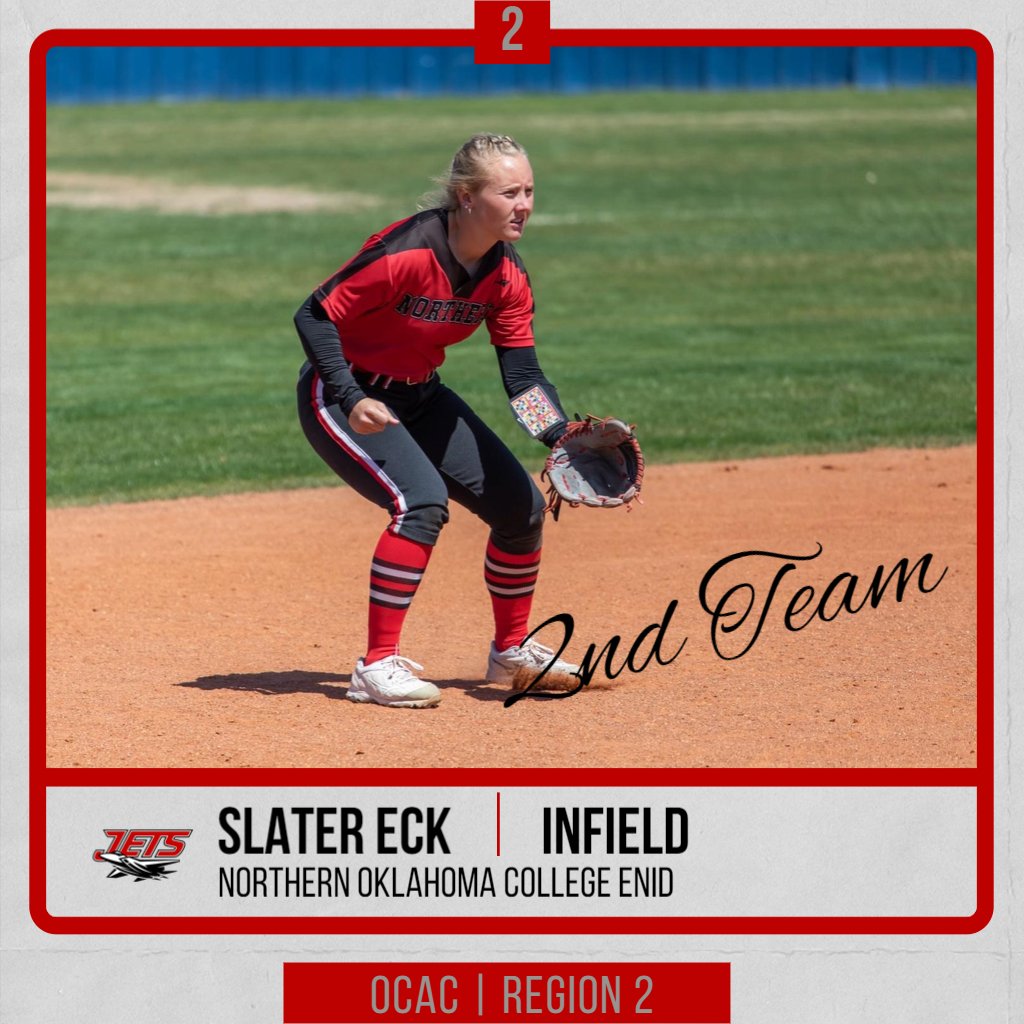 NOCEnidSB's tweet photo. Congratulations @EckSlater on your All-Region honors! Well deserved! https://t.co/8cYYCuUUef