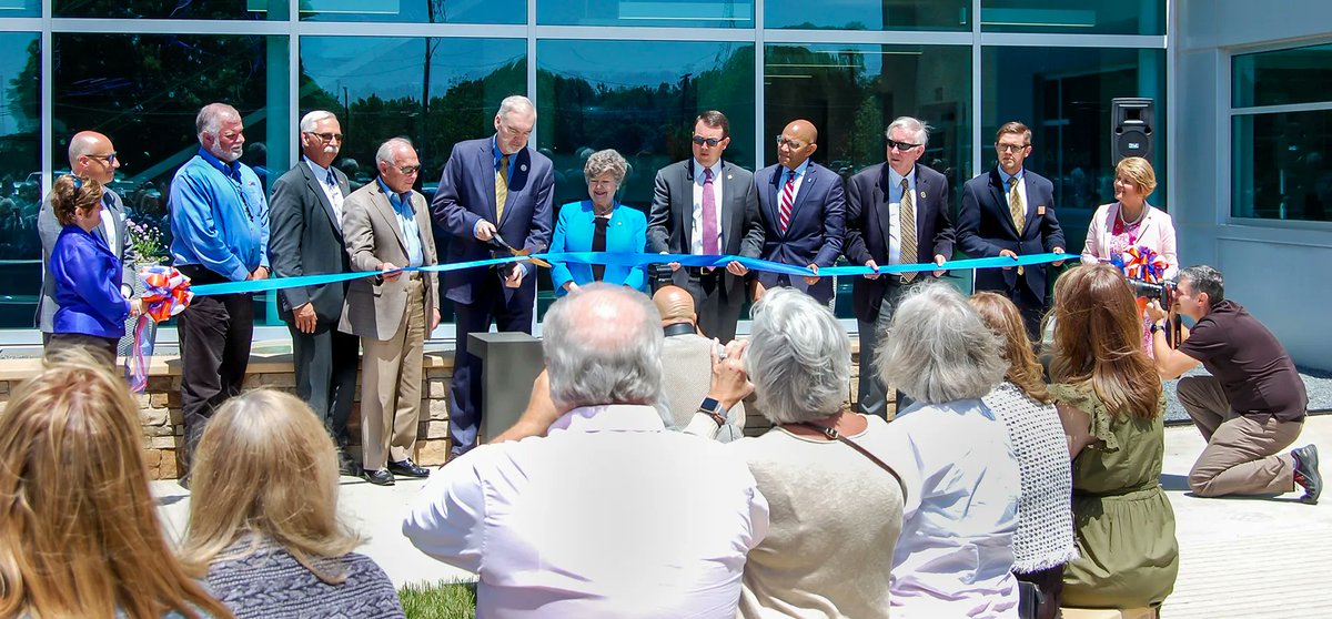 ClancyandTheys's tweet photo. The ribbon cutting ceremony for the new Allied Health Center at Randolph Community College was a success! Click here to read more about this great event and amazing facility designed by @littleonline and built by Clancy &amp; Theys.  https://t.co/NWbVj0geLT #BuiltOnCollaboration https://t.co/6PTF2wuA3x