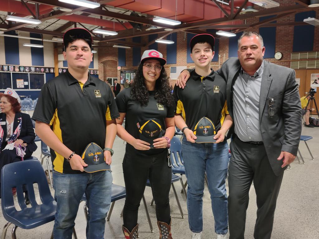 Congratulations to our Eagles making the decision to serve our country!