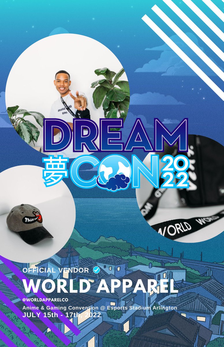 WorldApparelCo's tweet photo. See you all in 2 months! @dreamconvention https://t.co/ixOMwaIH3Z