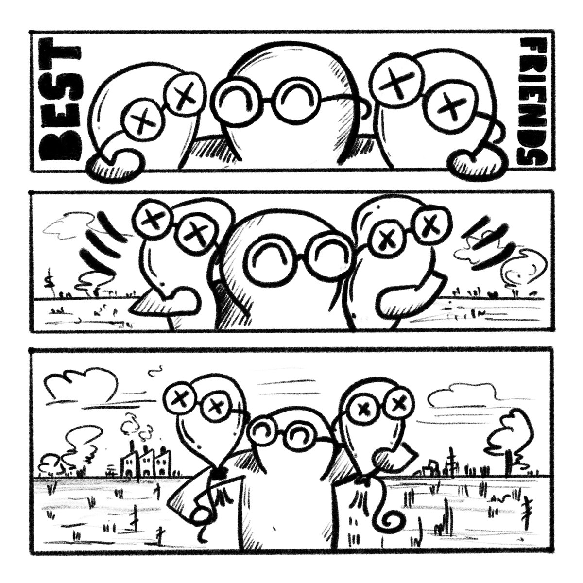 🔵🔵 Fresh Fools Comic 🔵🔵

"Best Friends"

#freshfools