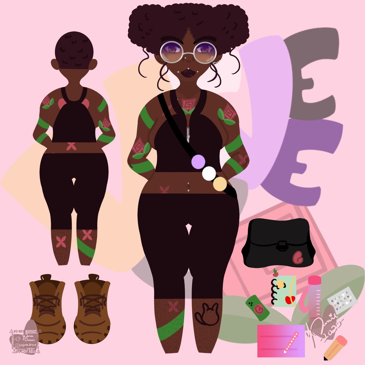 LeighJunieDraws's tweet photo. ☕️🏳️‍🌈 Simply Drawn: Lattes Of Love Magical Brew; an LGBTQ+ comic about a cupid and his soulmate. ☕️🏳️‍🌈 (Coming Soon as an original comic)

Character Introductions

#VeeVee is a street artist, tattoo artist, younger sibling, +

#originalcharacter #LattesOfLoveAlt https://t.co/G2nErqmxXe