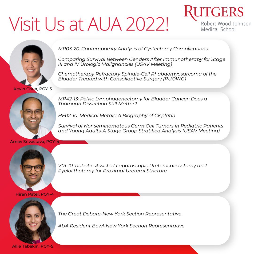 Rutgers RWJ Urology tweet media