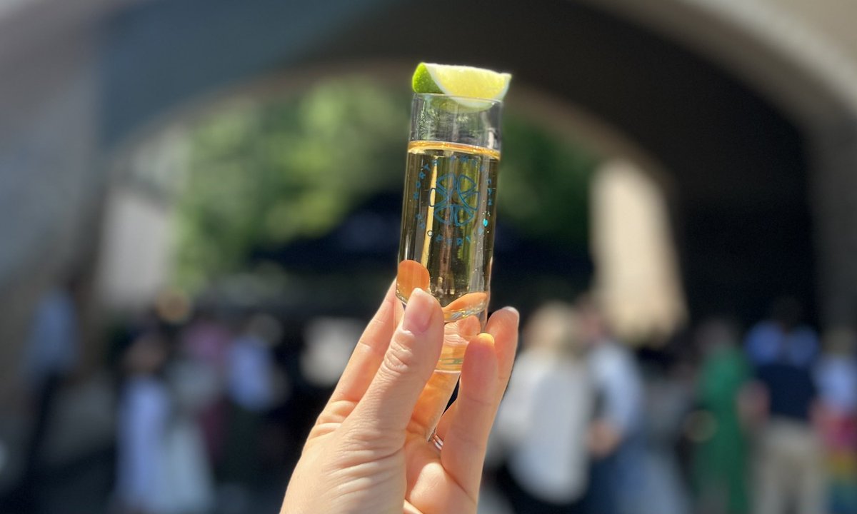 theforumptc's tweet photo. Cheers to new beginnings! 🎉 The Parkway was officially christened with a traditional @NAPatl Tequila Blessing this afternoon. Big things on the way! https://t.co/yJKmPt9Gum