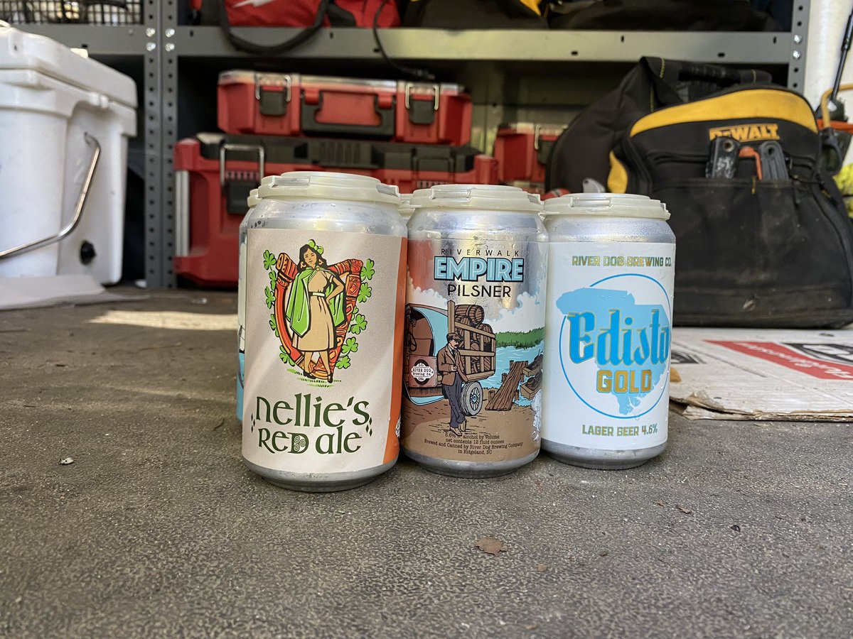 LowCountry_Dawg's tweet photo. Clients who make beer are the best clients #riverdogbrewing #serviceplumber #Plumber #CraftBeer https://t.co/lBLquU3eJa