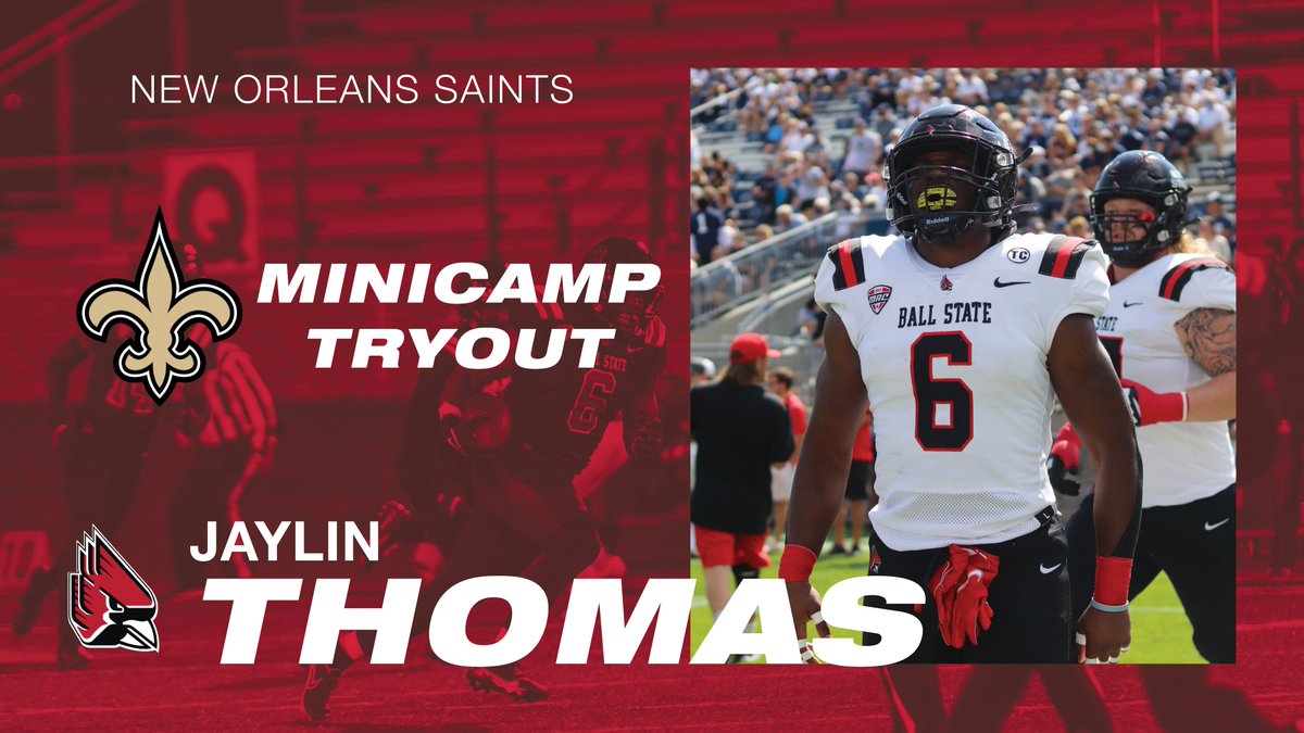Jaylin Thomas 🤝 Saints

Well earned, Jaylin!

#1AAT | #TrueCardinal