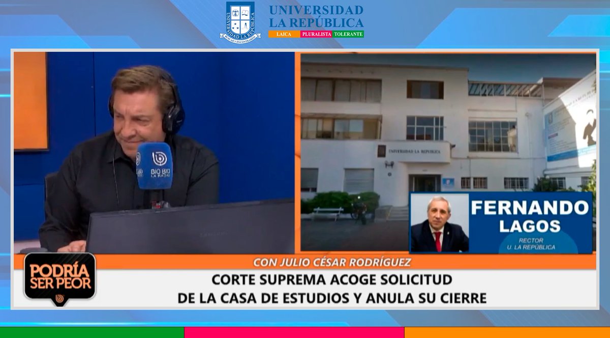 ularepublicacl's tweet photo. "Estamos haciendo las cosas como se deben hacer, de manera profesional, de manera responsable y de acuerdo a los estándares legales que corresponden para que esta Universidad nunca más, nunca más vuelva a pasar por este proceso", dijo rector ULARE Fernando Lagos. @biobio https://t.co/GnpjyoaNY8