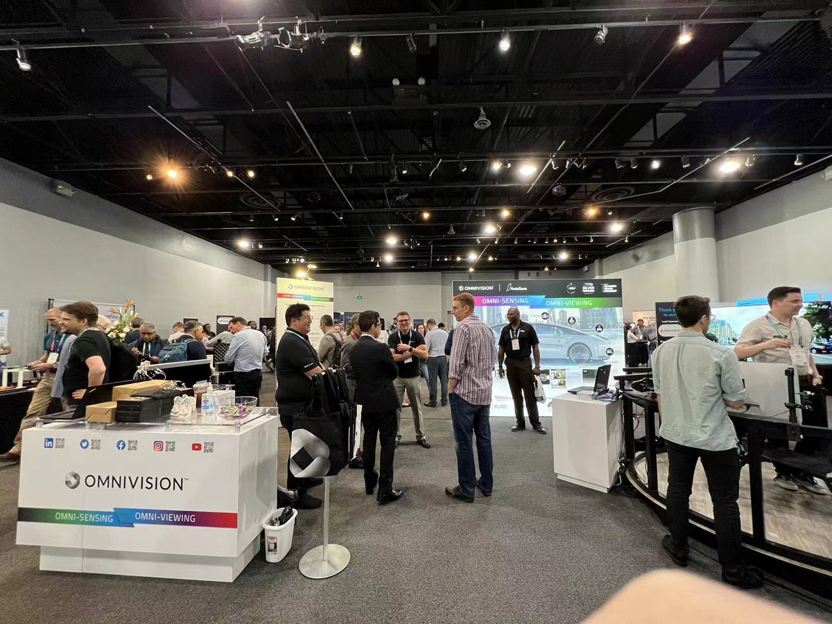 OMNIVISION_NEWS's tweet photo. Car simulator, demo booth, and the latest #automotive imaging technologies. You can find them all at our central booth at AutoSens Detroit. Stop by our booth to try &amp; experience the demos yourself!
#InfiniteIngenuity #AutoSensDetroit #Automotive #ADAS https://t.co/T5BObZn8OT