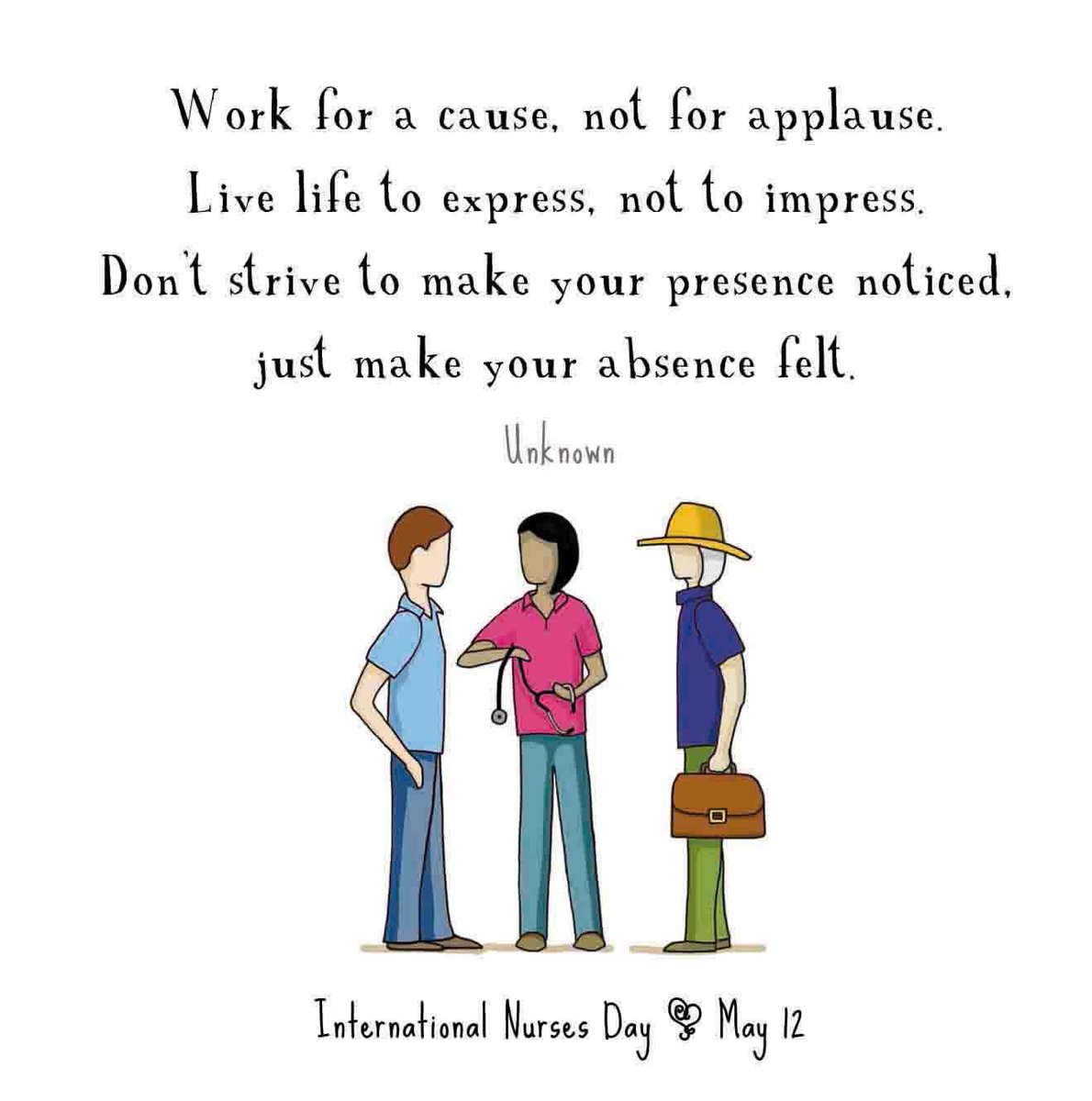 Thank you - #InternationalNursesDay ! 

#RuralHealth #RuralNurses #LoveRural #LiveWorkStudyResearchRural #ENPP 

📷:Red Tractor Designs