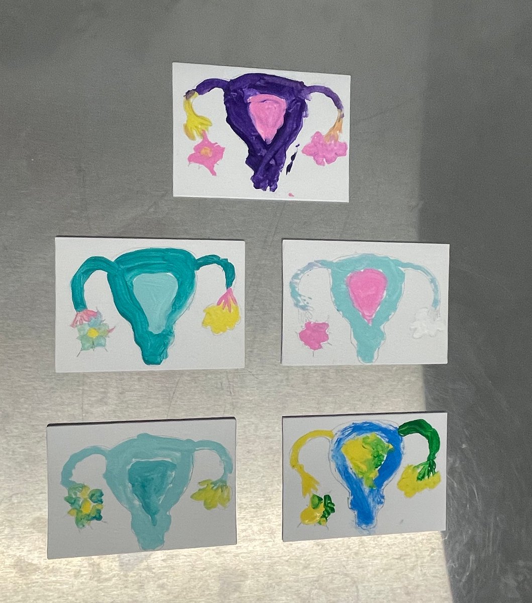 EmilyLinMD's tweet photo. @KimberlyKho1 @DrJKShields @UTSW_ObGyn All 5 teams made some unique uterus masterpieces today🤩 !! @KimberlyKho1 @DrJKShields @UTSW_ObGyn https://t.co/fL8fHs1G9Q