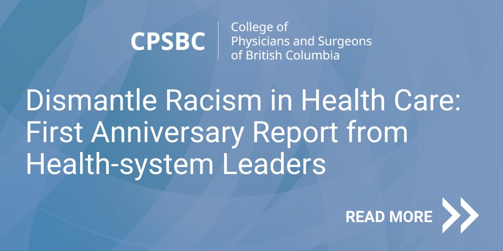 cpsbc_ca's tweet image. One year ago, we issued an apology to Indigenous people for the racism prevalent in our health-care system. We committed to take specific actions and are pleased to share our progress so far. More in our report with @BCnursemidwife @cdsbc @BCPharmacists: ow.ly/JYgb50J5Ha7