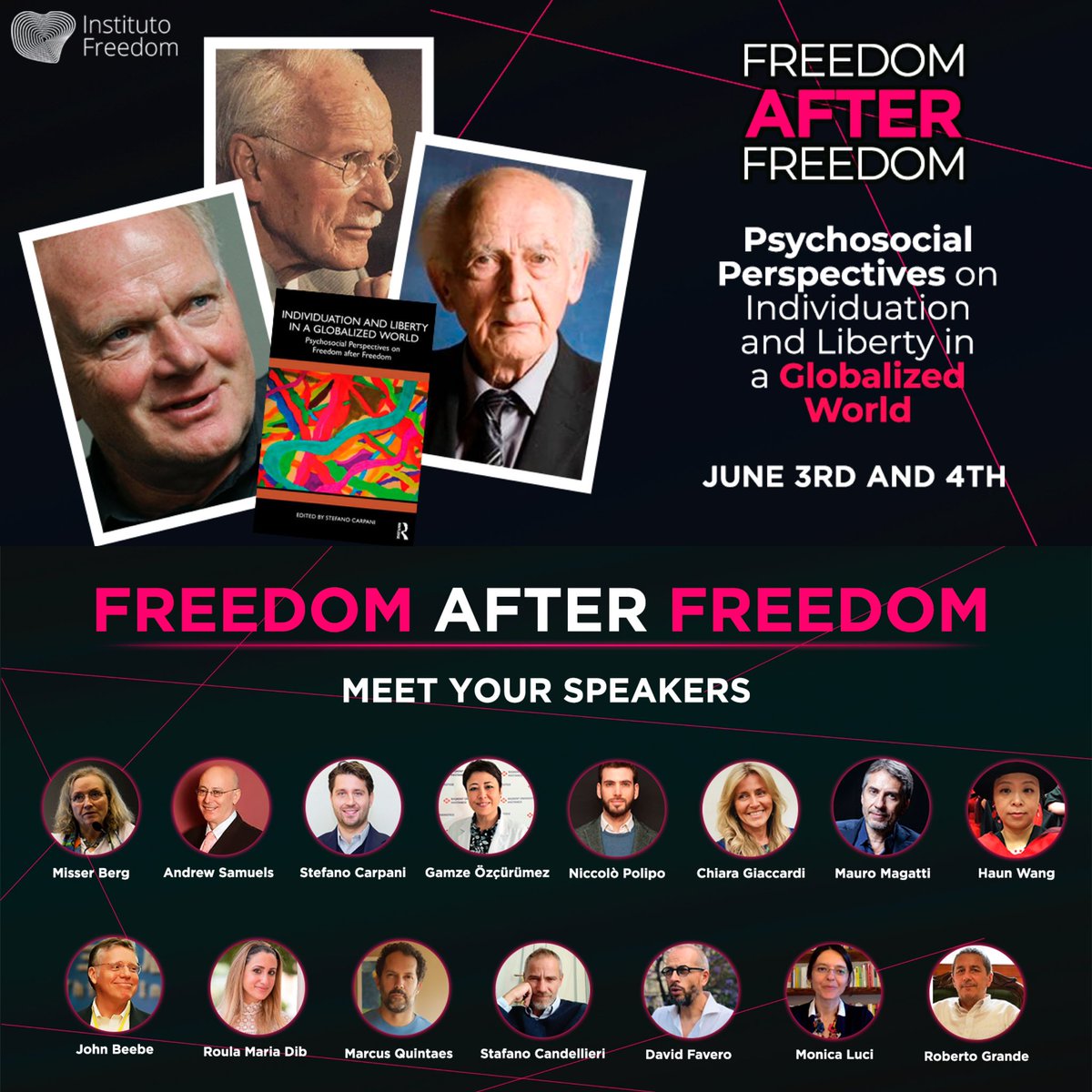 stefanocarpani's tweet photo. 2 days online-conference on FREEDOM AFTER FREEDOM! Tickets: https://t.co/Hpyi0kBShc https://t.co/PMnEhfYkSX