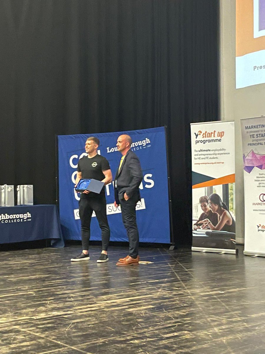 jayludditt's tweet photo. Ace day of judging at @youngenterprise Start Up Final at @Lborocollege today. Great to present the Student Journey Award to a deserving winner. https://t.co/rrgXW4wm1Y