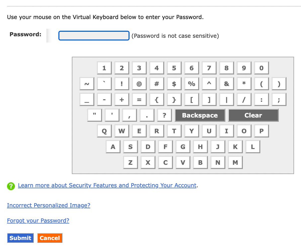 Buying i bonds was truly an unhinged experience. This virtual keyboard will haunt my dreams.